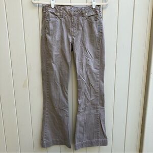 Silver jeans women 28 khaki flare y2k
